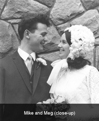 Close up of Mike and Meg